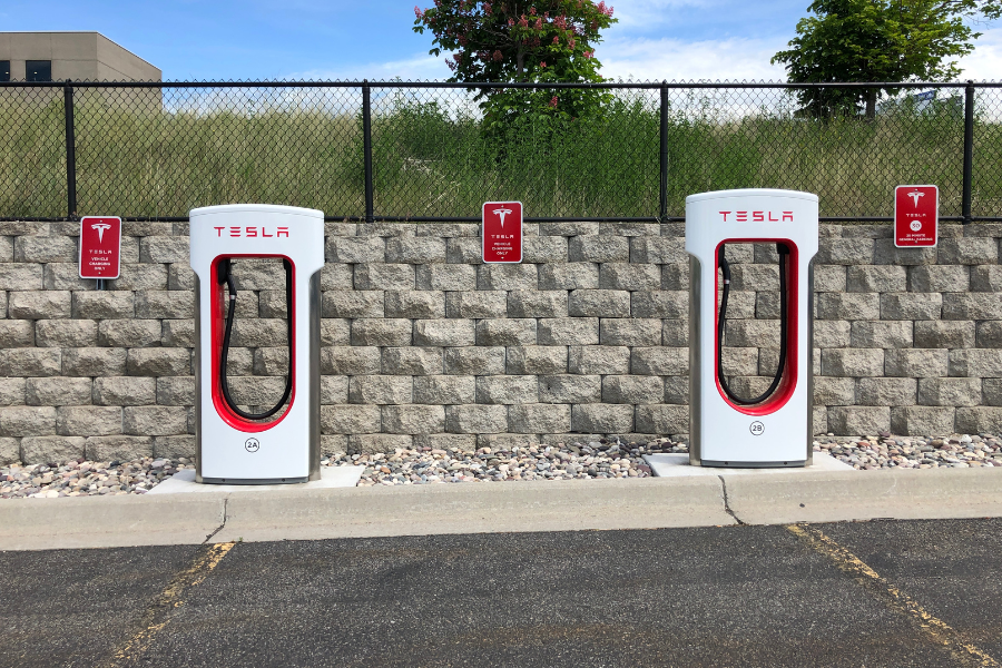 Tesla Charging Station