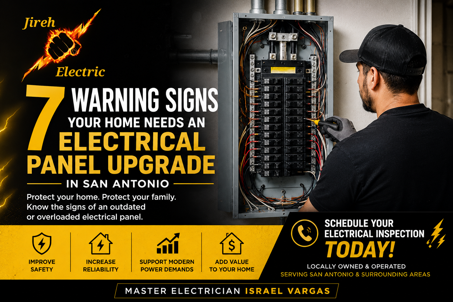 7 Warning Signs Your Home Needs an Electrical Panel Upgrade