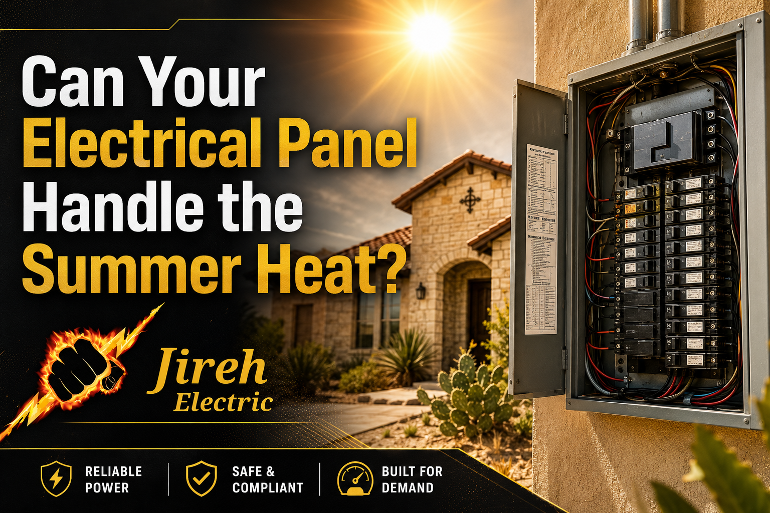 Can Your Electrical Panel Handle the Summer Heat?