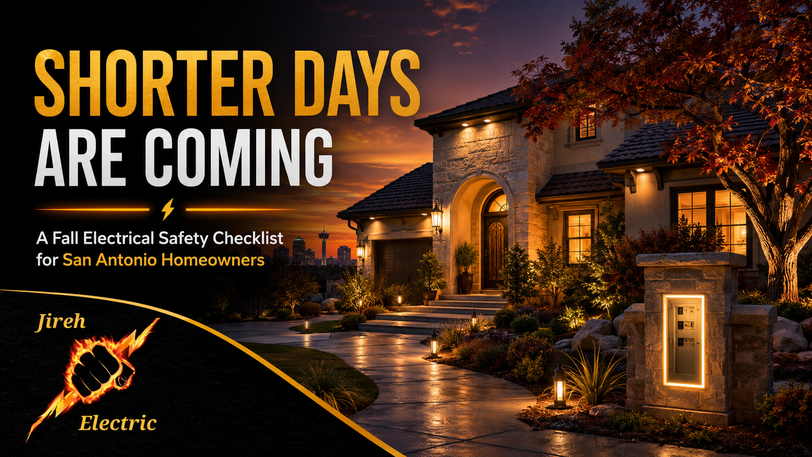 Shorter Days Are Coming: A Fall Electrical Safety Checklist