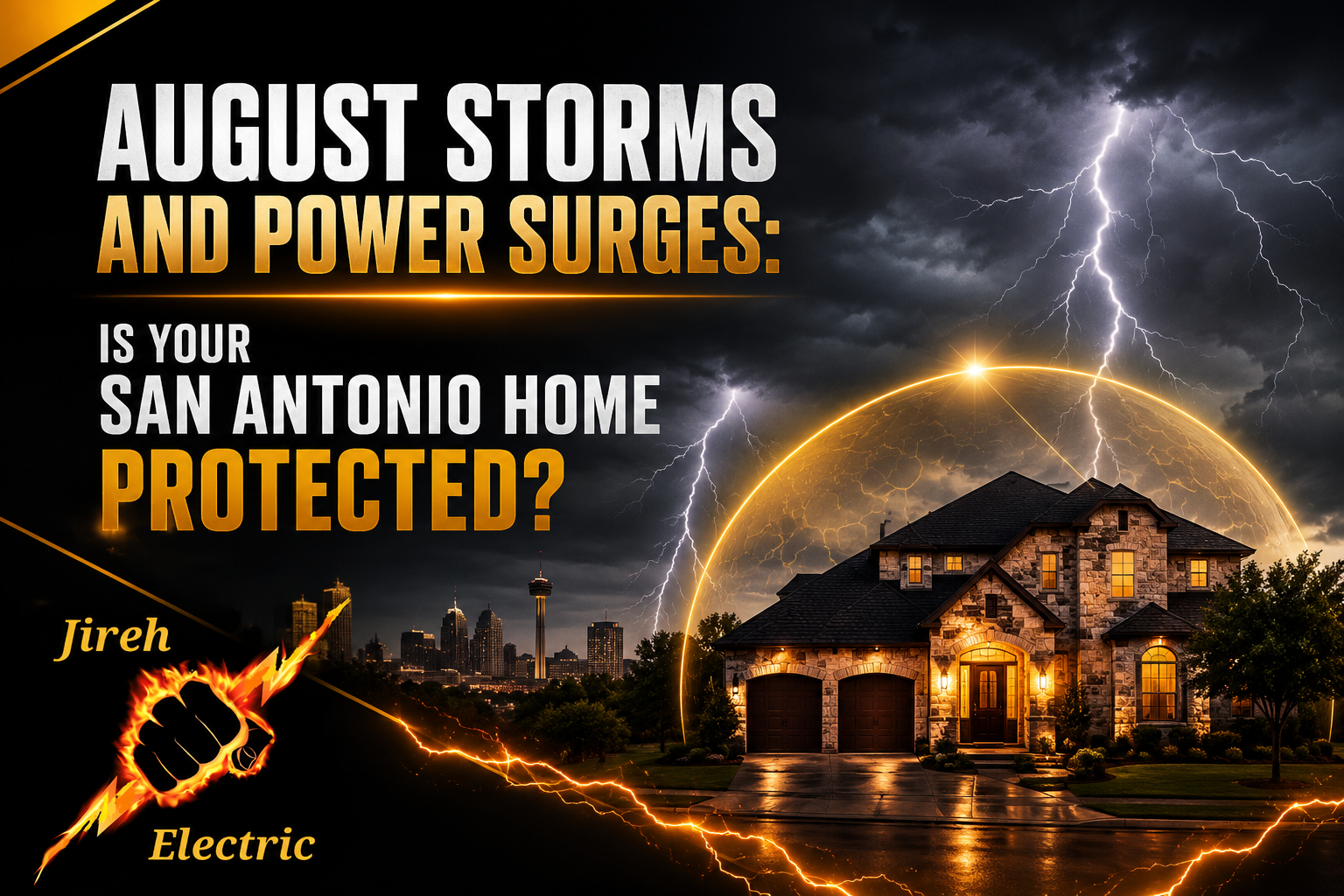 August Storms and Power Surges: Is Your Home Protected?